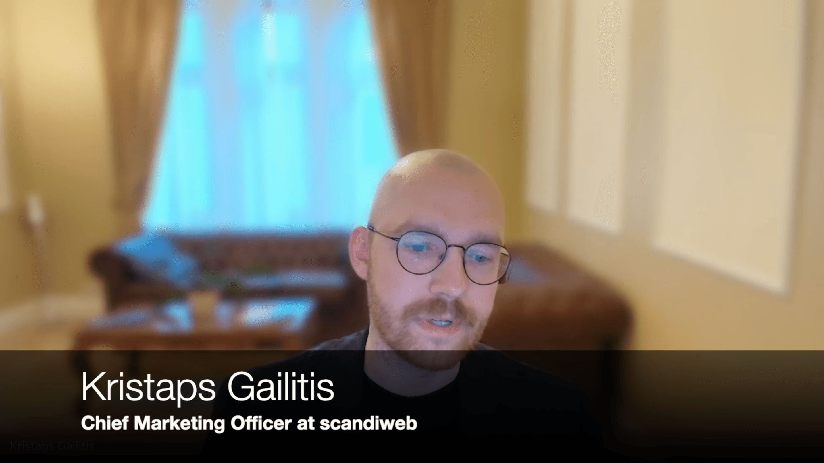 Kristaps Gailitis interview